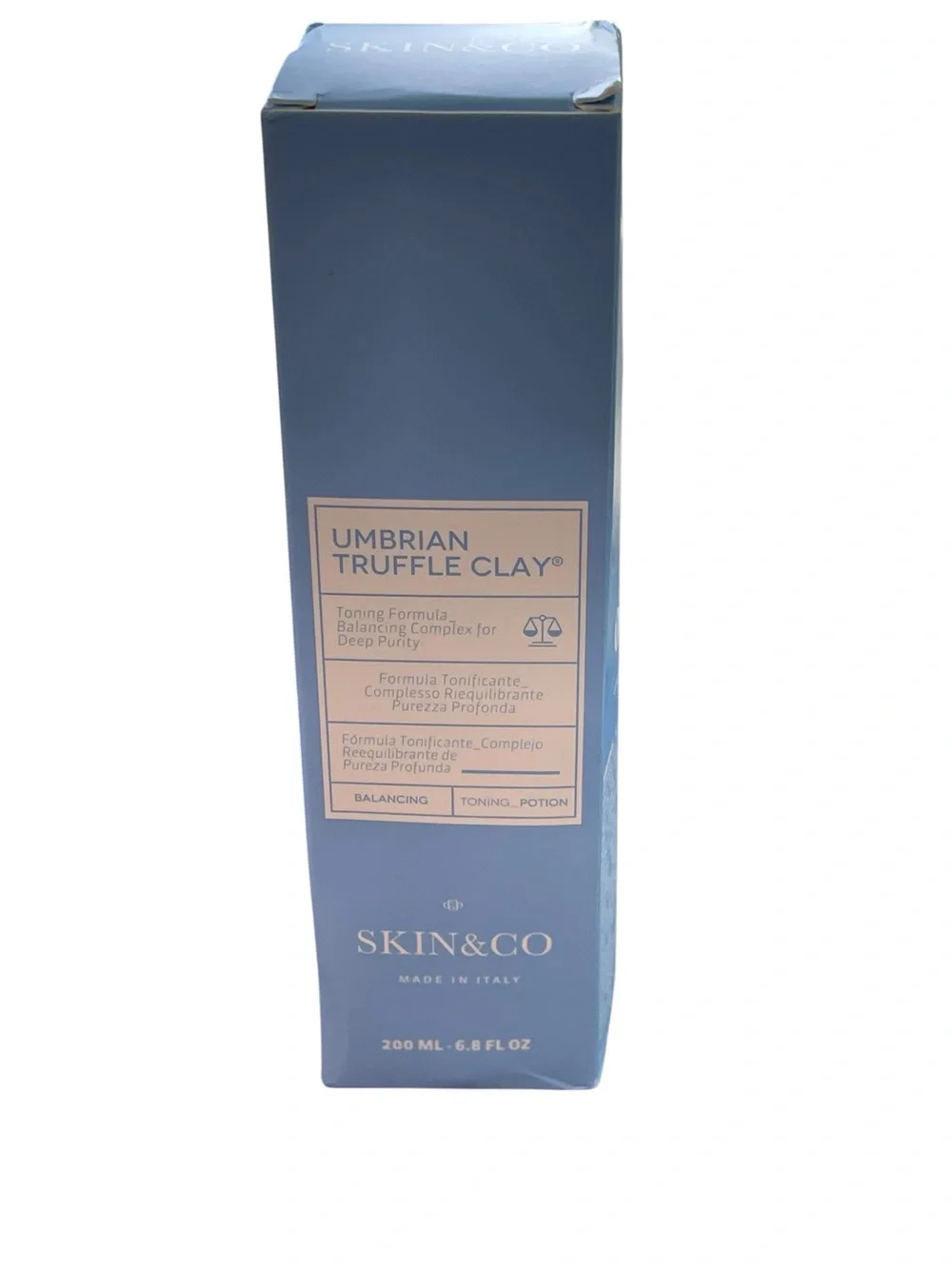 NEW SKIN&CO ROMA Umbrian Truffle Clay Detox Toning Formula 200ml Full Size